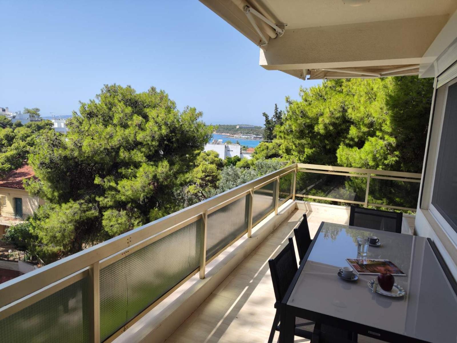 Relux Sea View 2 Bedroom Apartment By Blupine Athens Luaran gambar